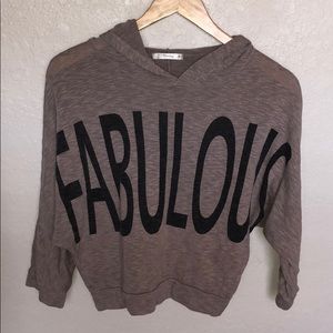 Long Sleeve Printed Sweater